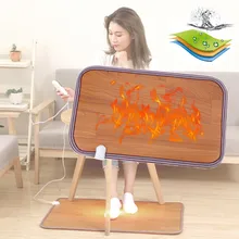 220 В чрезвычайно быстрый нагрев коврик для ног углеродный кристалл теплый коврик для ног для офиса грелка Usb с подогревом аксессуары дропшиппинг 20