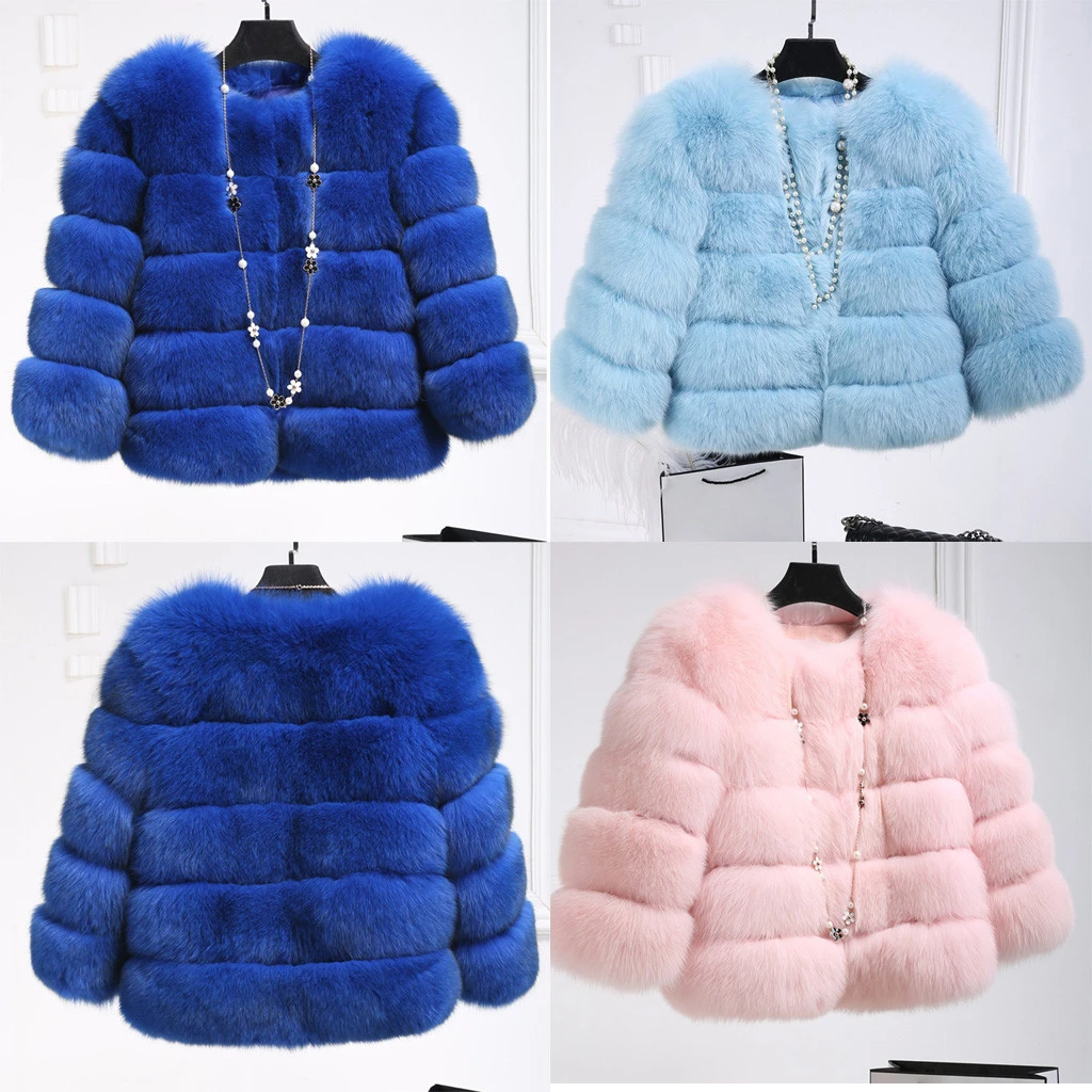 CHAMSGEND, M-3XL, пальто для женщин, зима, верхняя мода, мех, элегантный, толстый, пушистый, теплая верхняя одежда, искусственный мех, куртка, Chaquetas Mujer 924