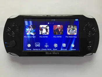 

PS1 Game Portable 5.1 inch HD Handheld Game Player MP5 MP4 2200 Game Console 5.1 Inch For PSP 16G Video Games Consoles