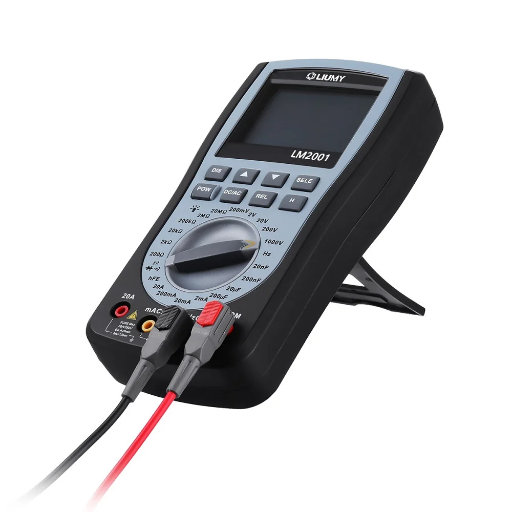 MUSTOOL MT8205 2 в 1 цифровой Интеллектуальный Ручной осциллограф-мультиметр напряжение тока сопротивление, частота тестер