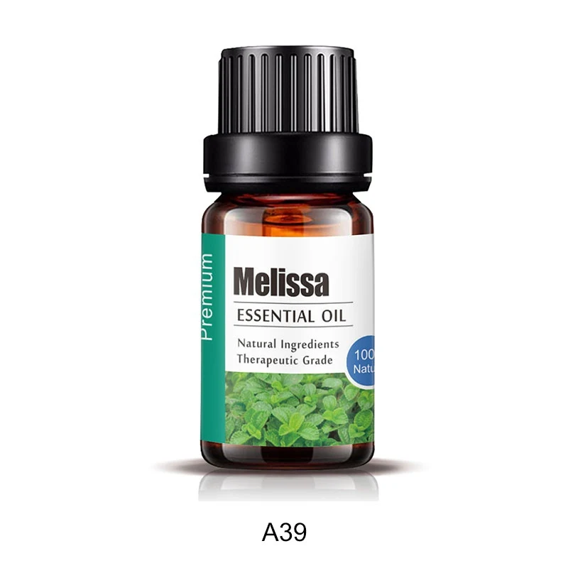 10 мл чистое натуральное растительное эфирное масло мелиссы антистрессовое ароматическое масло массажное масло для ухода за здоровьем