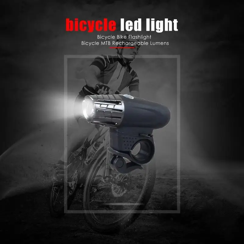 2pcs Bike LED 4 Modes Headlight Flashlight Durable Bicycle Cycling Warning Tail Lamp Set Necessary Outdoor Cycling Gadgets
