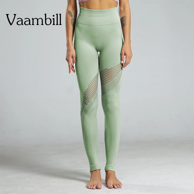 Women High Waisted Pant Athletic Yoga Legging Gym Seamless Leggings Tummy Control Sport Legging Yoga Pants Fitness Clothing