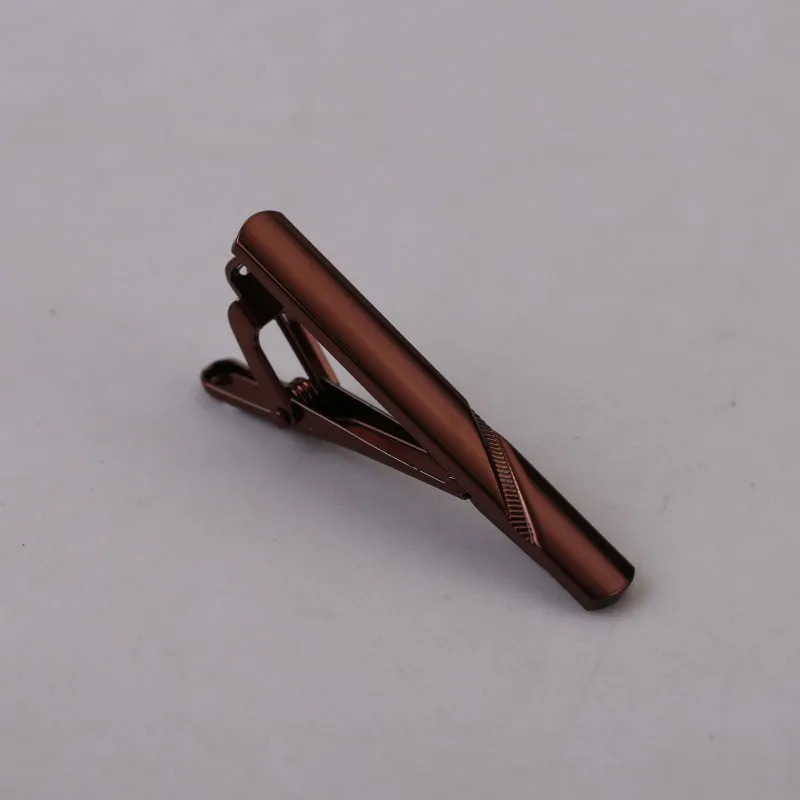 8pcs Mix Color Mens Classic Necktie Tie Clips Bar Set for Regular Ties 48*6.2*23.4mm
