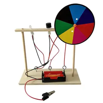 

Student Sound Light Experiment DIY Assembly Model Wooden Infinite Creative Space Kid Science Biological Experiment Toy
