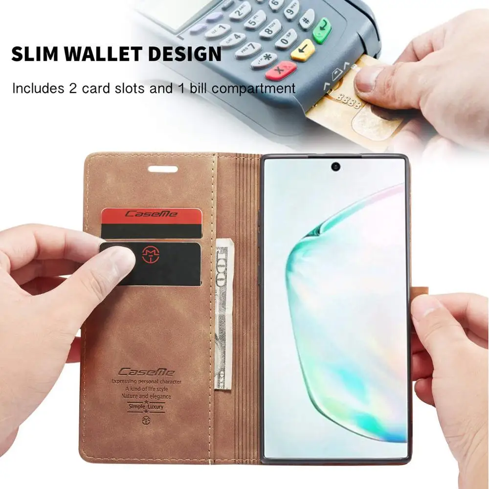 Кожаный флип чехол для телефона samsung Galaxy S10 5G S10E S9 Note10 плюс A10 A20 A20E A30 A40 A50 A70 A80 A90 M10 M20