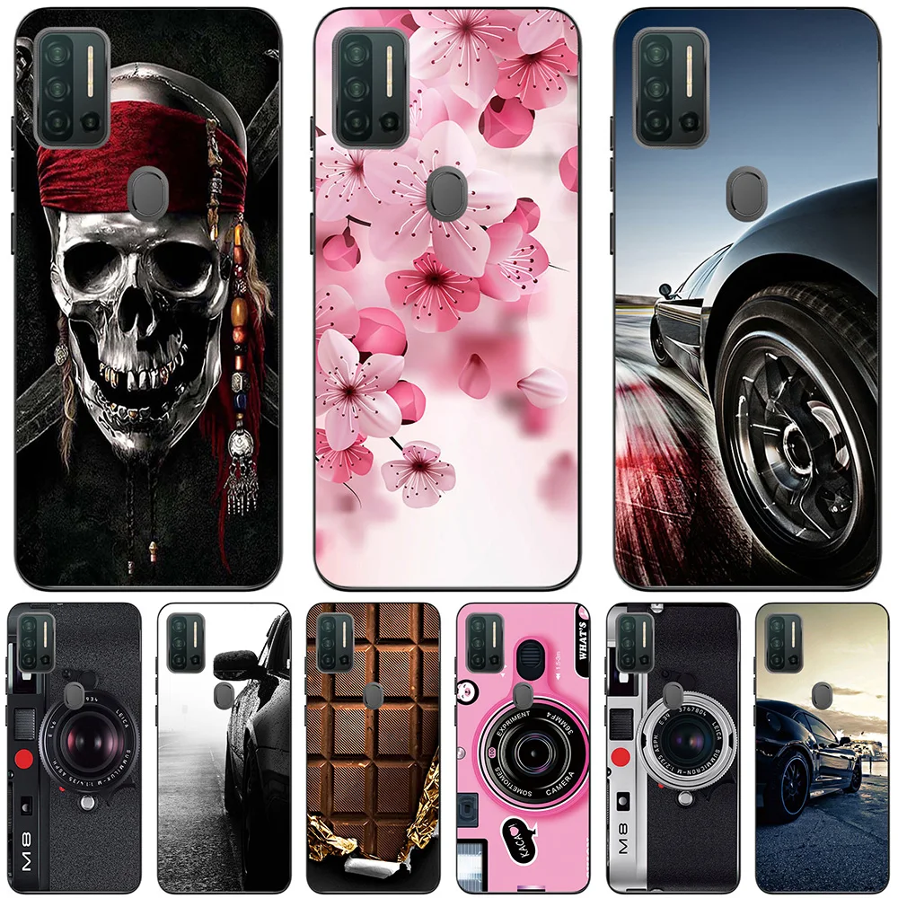 Чехол для телефона Ulefone Note 10 11P 2021 Мягкий Силиконовый Модный чехол с мраморным