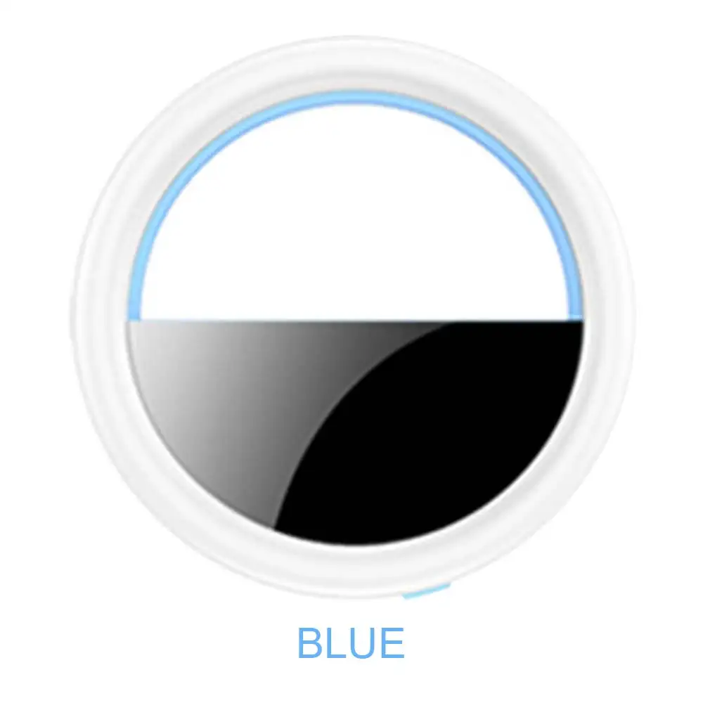 Зеркало для макияжа светодиодный светильник для мобильного телефона Artifact Pro Lady 36 шт. светодиодный светильник для фотографии с бусинами инструменты для красоты для фото заполняющий светильник - Цвет: Blue with mirror