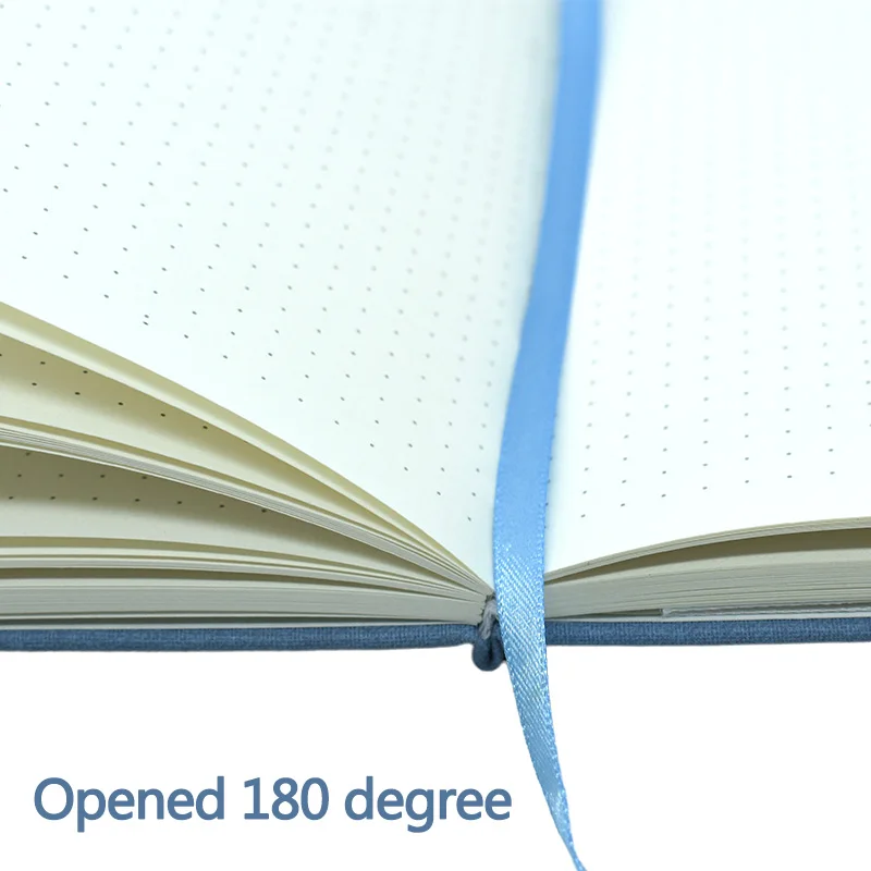 Ежедневник в горошек A5 100 г/кв. М светло бежевая бумага внутренний карман