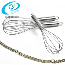 10-дюймовая шпилька толстые Нержавеющая сталь ручной венчик для взбивания/6 и 7 линия яичное било инструмент для выпечки яйцо мешалки