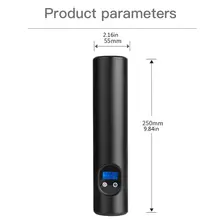Портативный Usb интерфейс надувной насос воздушный компрессор с ЖК-дисплеем для автомобиля велосипедные шины Мячи кольца для плавания