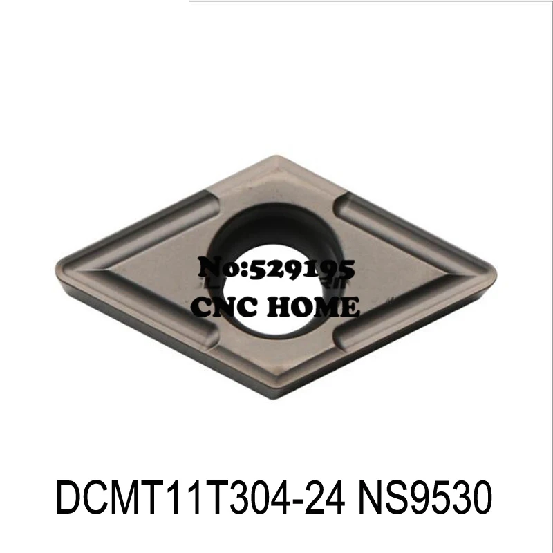 Original DCMT DCMT11T304 DCMT11T304-24 DCMT11T304-PS DCMT11T308-PS NS9530 Carbide inserts Lathe cutting turning | Инструменты