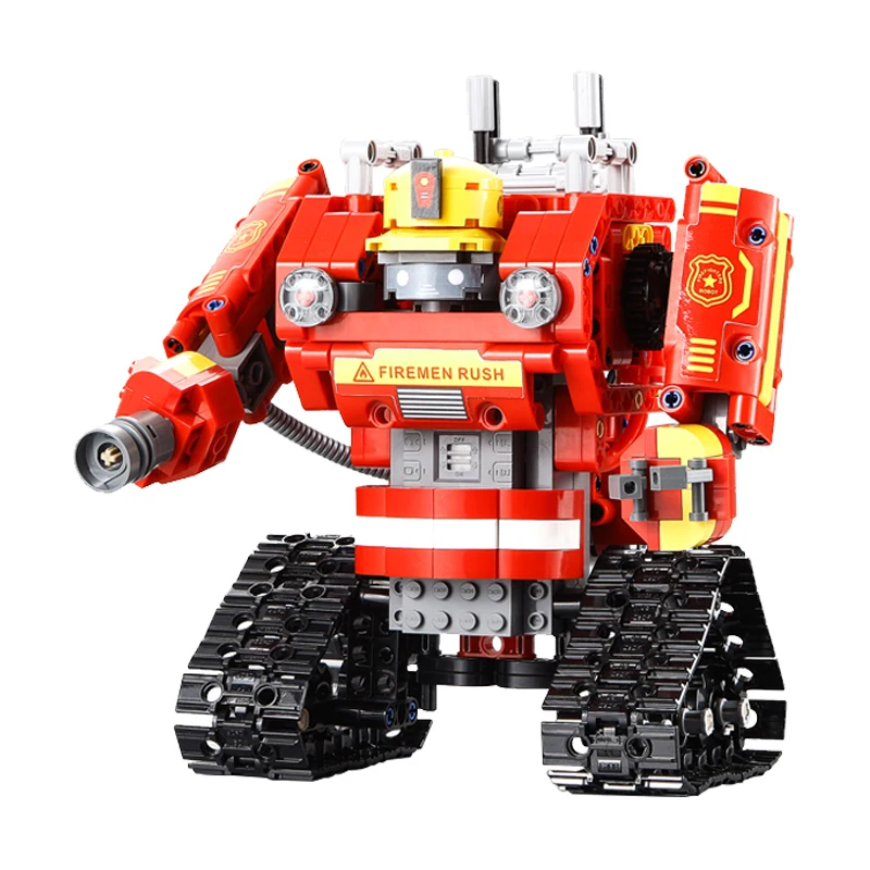 

LEGOINGLY Creator fire truck robot Building Blocks Technic Bricks Toys For Children Educational Gifts Compatible With LEGOINGED