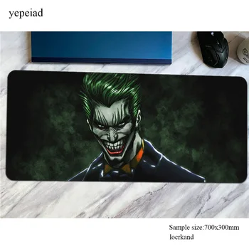 

Joker mouse pad 800x300x3mm Computer mat Halloween Gift gaming mousepad large 3d padmouse keyboard games pc gamer desk