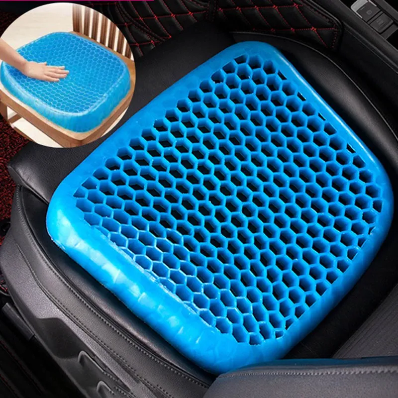 ice pad gel cushion non-slip soft and comfortable outdoor massage office chair cushion carpet