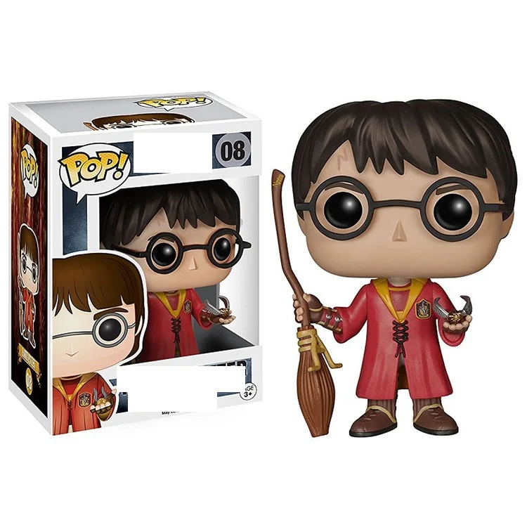 Funko Pop Harri potter Волшебная школа Минерва Фильм Виниловые экшн и Игрушечные Фигурки Коллекционная модель игрушки для детей - Цвет: with box 08