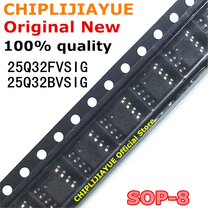 5 pces w25q32fvsig 25q32fvsig sop 8 w25q32bvsig sop 25q32bvsig 25q32 sop8 smd novo e original chipset ic|work work|ic chip - AliExpress