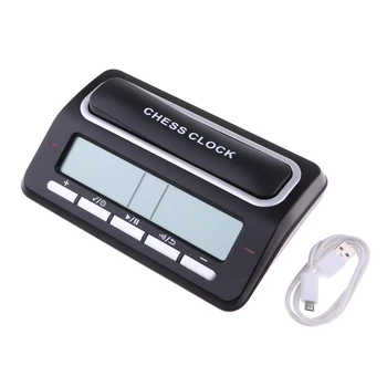 

Official Chess Clock Electronic Chess Timer - Digital - PS-393 - Black