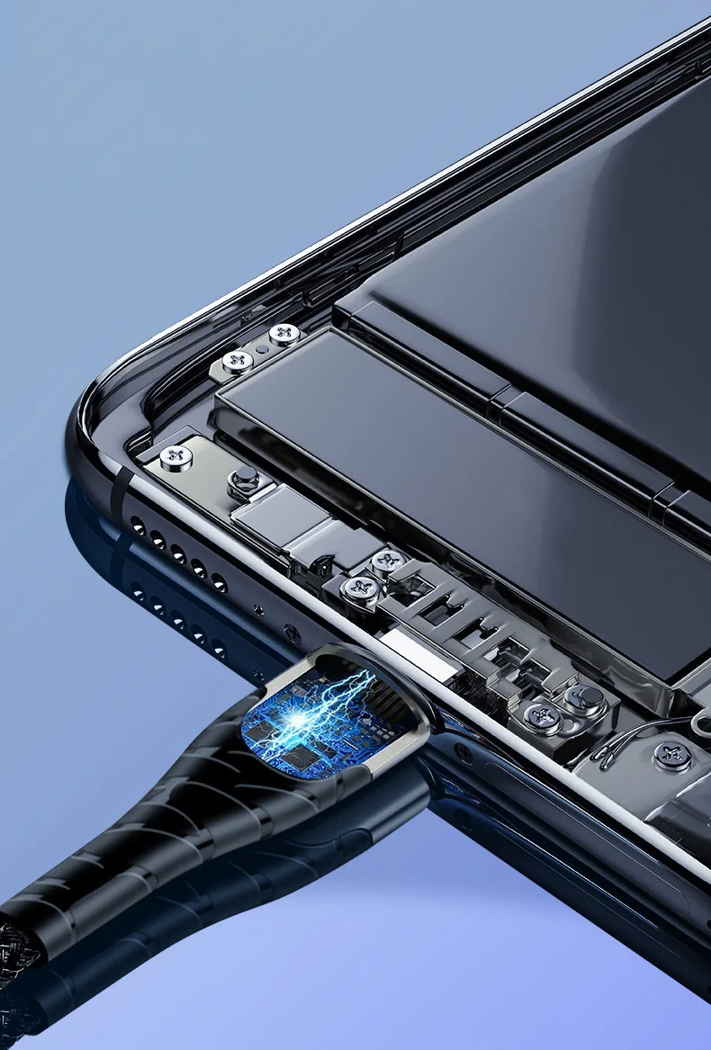 USB кабель для iPhone 11 XS 7 8 зарядное устройство из цинкового сплава Micro USB кабель для Android USB TypeC кабель для мобильного телефона для samsung