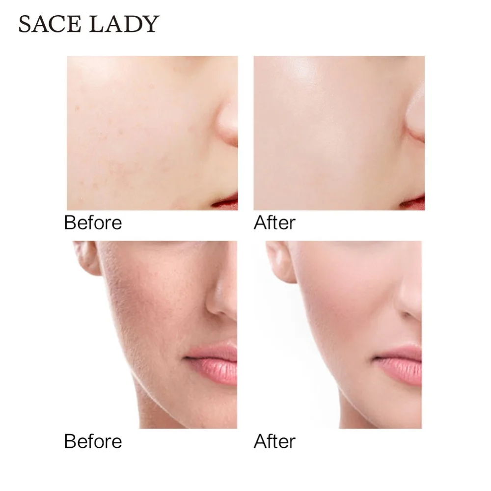 SACE Lady Face увлажняющие невидимые поры основа жидкая косметика для отбеливания долговечные инструменты для макияжа TSLM1