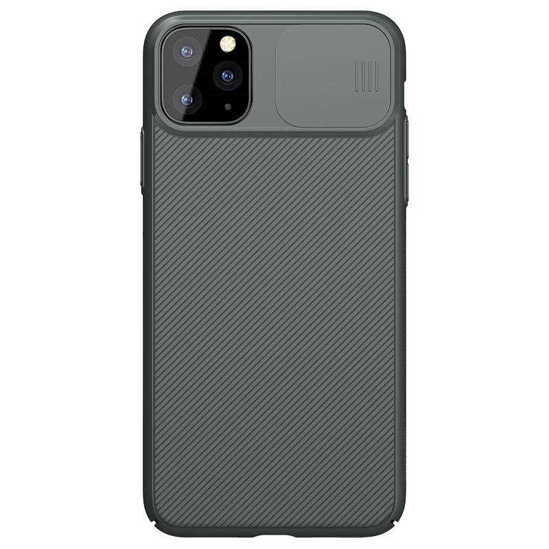 Green Для iPhone 11 Pro Max чехол Nillkin CamShield слайд-камера защитный чехол для iPhone 11 Pro Защита объектива конфиденциальность чехол s - Цвет: Green