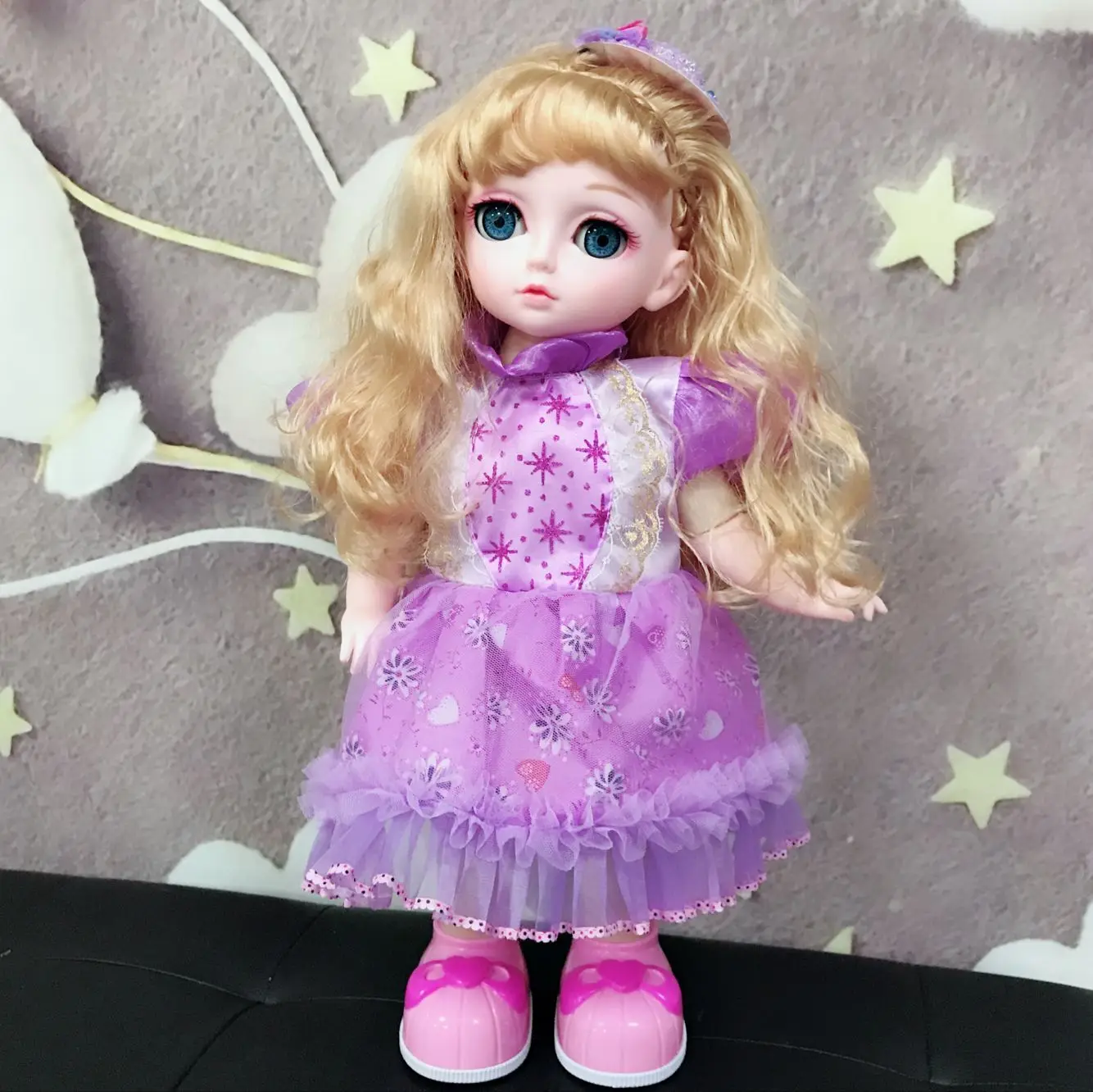 

Sissi Model Simulation Doll Dynamic Dancer Multi-functional Educational Meng Doll Eye-closed Smart Doll