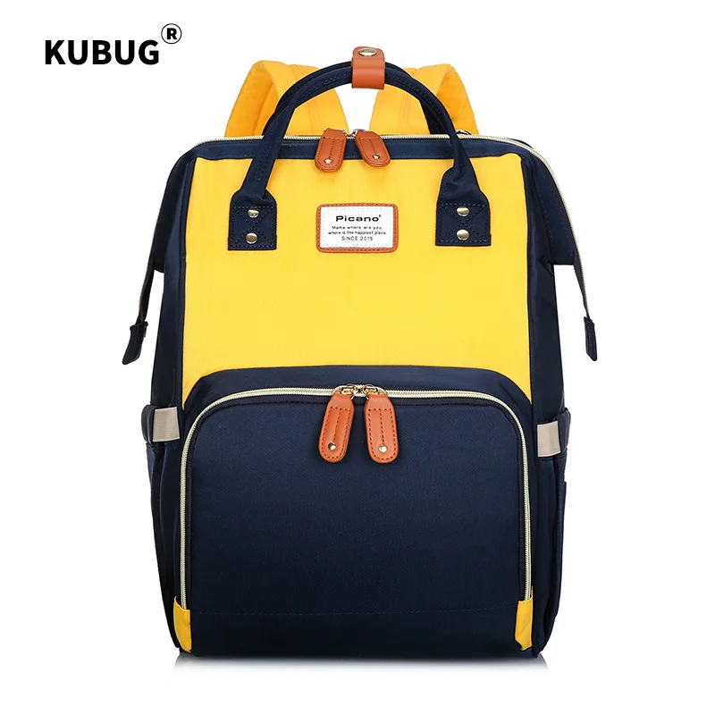  KUBUG Mummy Bag Large Travel Maternity Bag Diaper Baby's Milk Feeding Bottle Backpack Multifunction