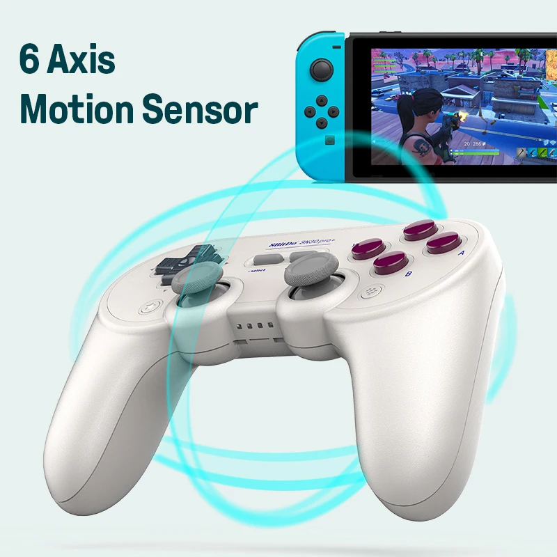 SN30  ÷  8BitDo SN30  +   е Ʈѷ,  ȵ̵ os ٵ ġ  ̽ƽ 