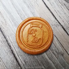 Индивидуальные инициалы с mason jar Свадебный Воск, индивидуальная восковая печать комплект печатей, персонализированные свадебные приглашения печати, свадебный подарок