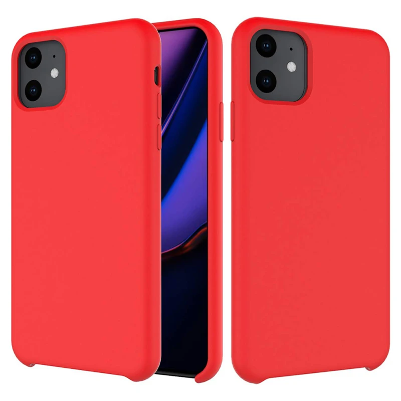 

Liquid Silicone Phone Case for iPhone11 Pro max cover case Coque for iPhone11 Pro Soft Shell Case for iPhone11 2019 case Fundas