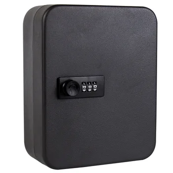 

Household Wall-mounted Key Box Password Real Estate Agency Key Cabinet Storage Box Car Key Box Matte Material Wall Hanging