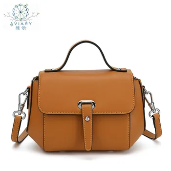 

Fashion Small Bag Single Shoulder Portable Messenger Bag Genuine Leather