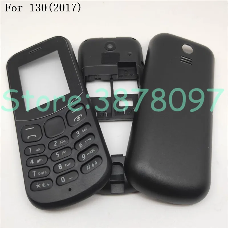 Оригинал для Nokia 130 2017 TA 1017 новый полный чехол телефона с зеркальной поверхностью +