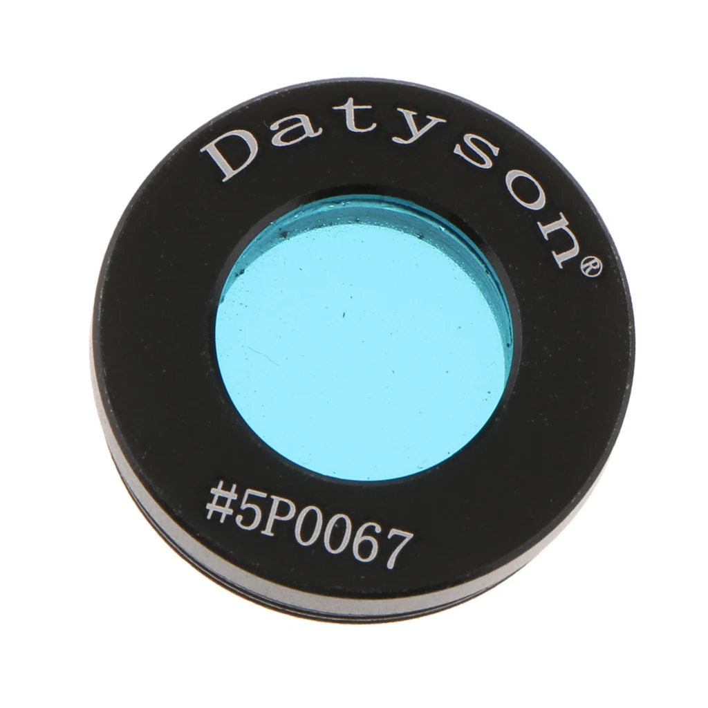 0.965 Inch Astro Optics Filter Nebula Filter for Astronomical Telescope Measurement Tools Blue Color #80A