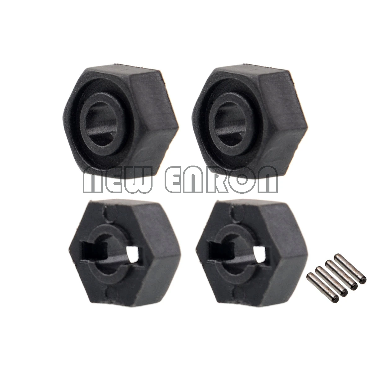 Новые шестигранные колеса ENRON 4P. W/Pins(2*10) R86050 RC Гусеничный RGT 1/10 1:10 Monster Truck Off Road Rock