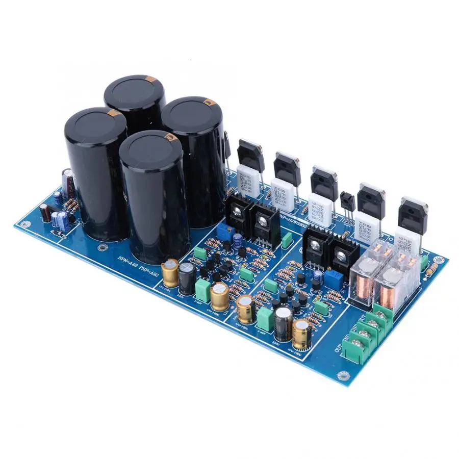 Socket Panel NJW0281 NJW0302 A4 Fully Symmetric Double Differential Power Amp Board High Power 300W+300W Most Stable Dual