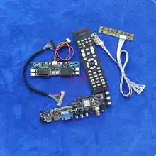 

LCD Drive Card 30 Pin LVDS 4CCFL AV VGA USB HDMI-compatible 1280*1024 Signal Digital DVB For HT17E11/HT17E12/HT17E13/HT17EX1 KIT