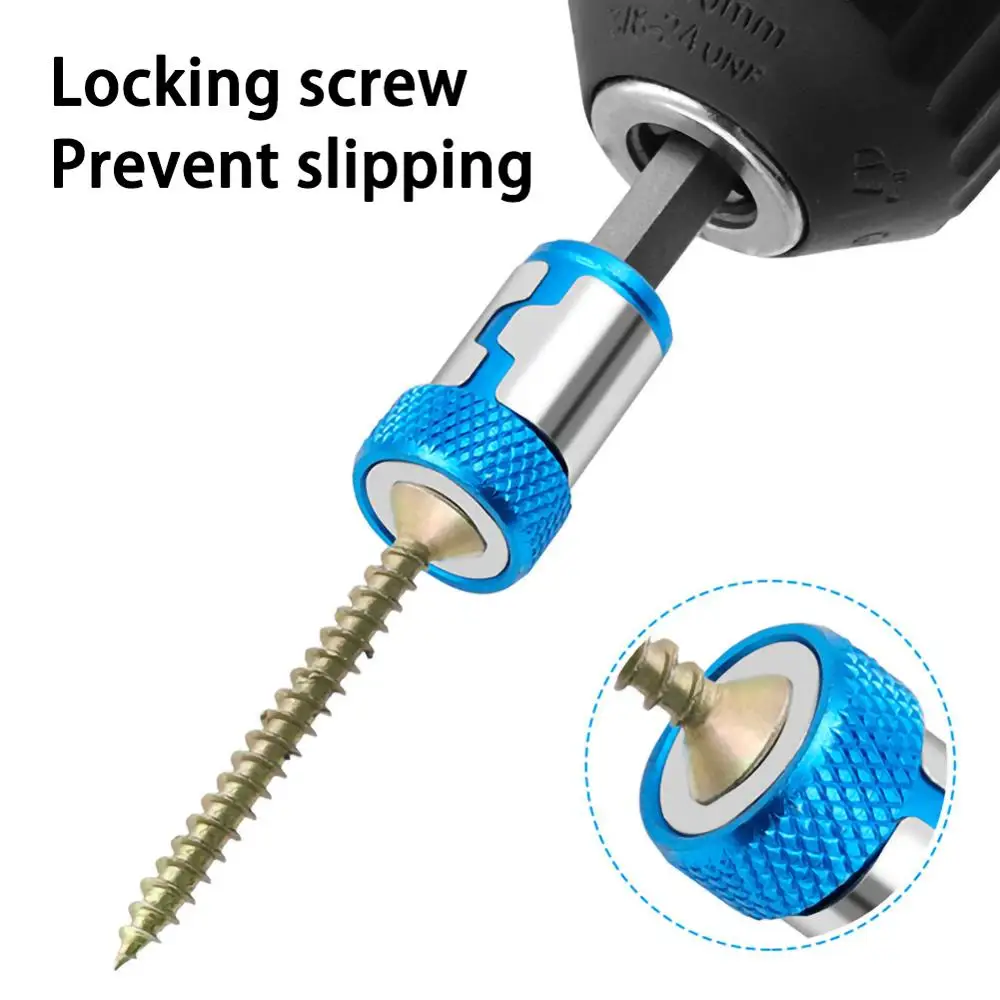 Magnetic Ring Alloy Electric   Screwdriver Bits Anti-Corrosion Strong Magnetizer Phillips drill bit  