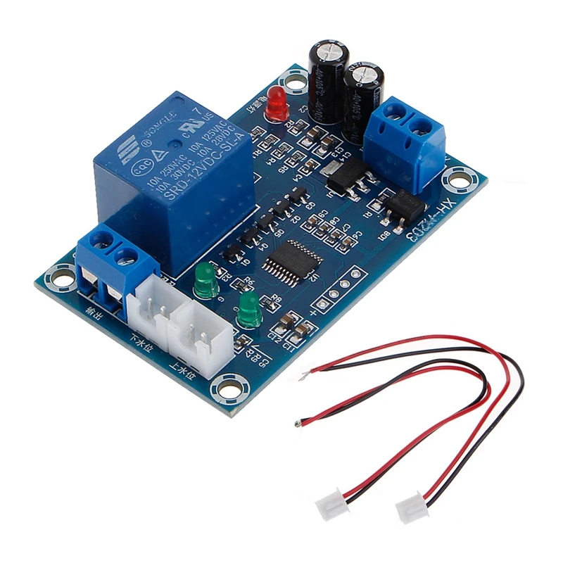 Water Level Controller XH-M203 Full Automatic Water Level Controller Pump Switch Module AC/DC 12V Relay Output