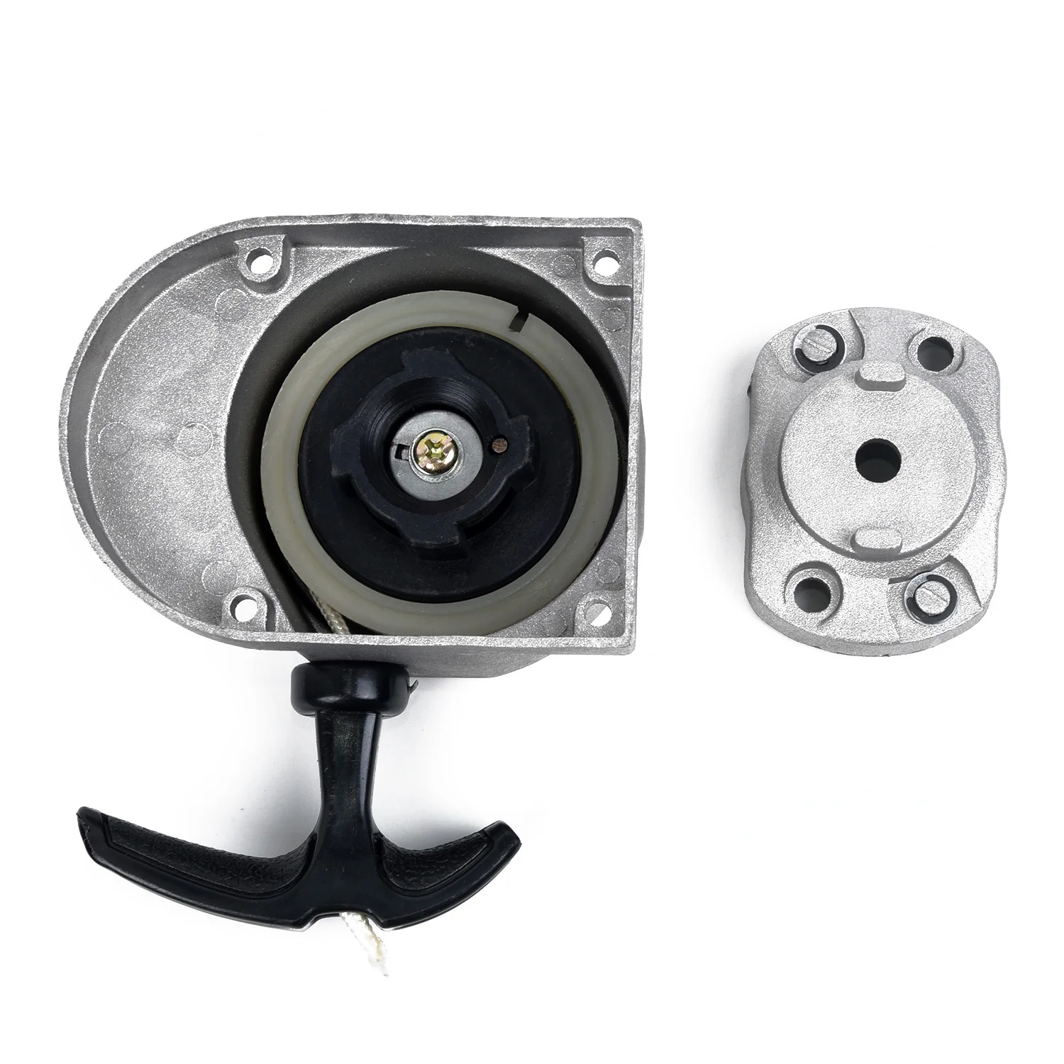 Потяните Стартер 2 тактный для 50cc 60cc 80cc Mini Quad ATV Pocket Rocket Silver