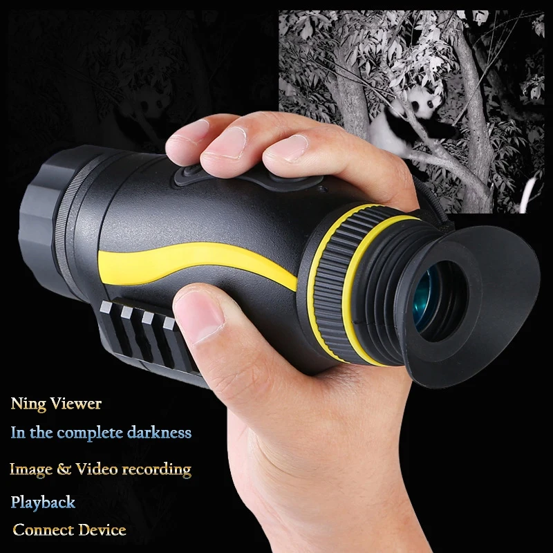 4X35 телескоп ночного видения тепловизор наружная инфракрасная многофункциональная камера телескоп с функцией видеовыхода для Hun