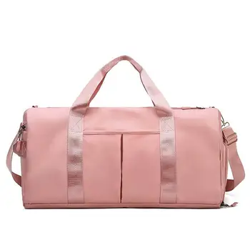

2020 Nylon Waterproof Travel Bag Unisex Foldable Duffle Bag Organizers Large Capacity Packing Cubes Portable Big Luggage Bags
