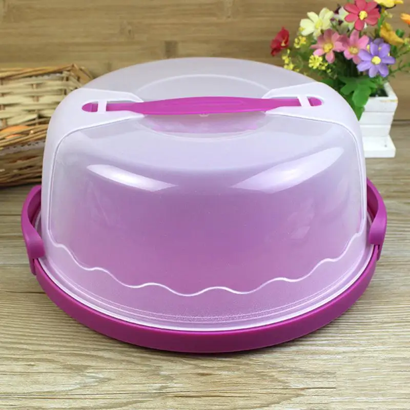 Пластиковый держатель для торта высокое качество контейнер переноска подарок на