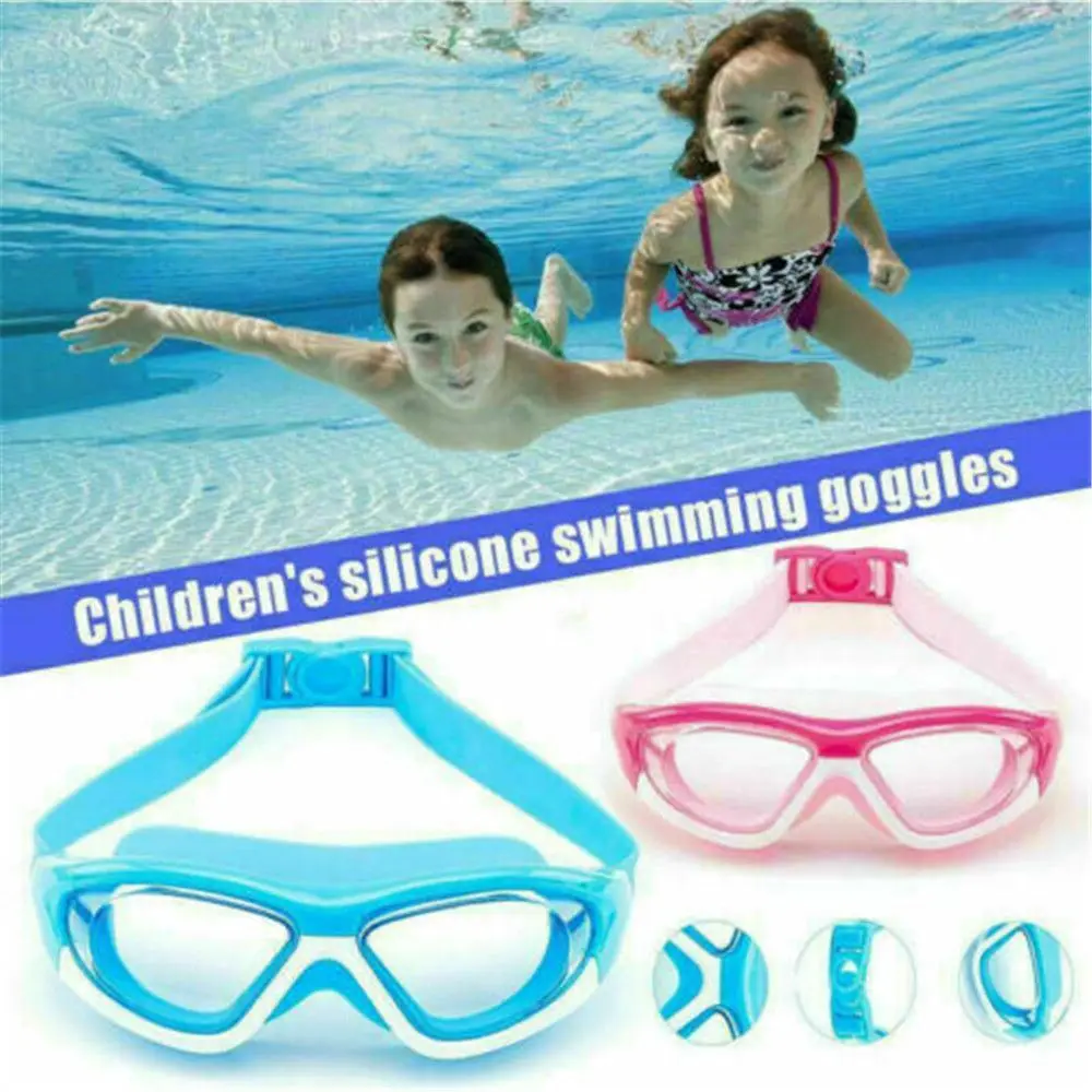 Adjust Boys Children Junior Swimmer Pool Swim Glasses Anti-Fog Swimming Goggles | Спорт и развлечения