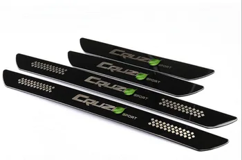 

Stainless Steel Ultra-thin Rear Bumper Protector Sill Trunk Tread Plate Trim for Chevrolet Cruze classic 2009-2015 Car Styling f