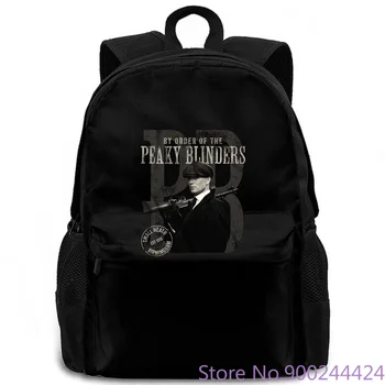 

Peaky Blinders Stamped Black adult women men backpack laptop travel school adult student