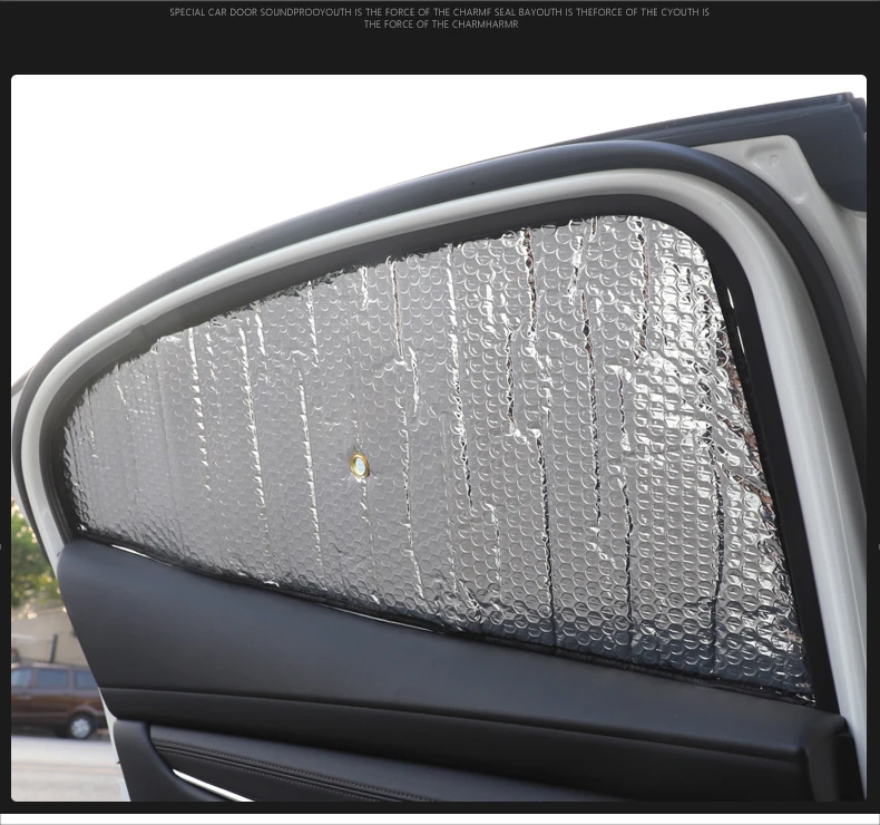 Reflective Car Windshield Window Sun Shade Visor Shield Cover Suction Sunshield Curtain For Hyundai Sonata DN8 10th 2020 2021