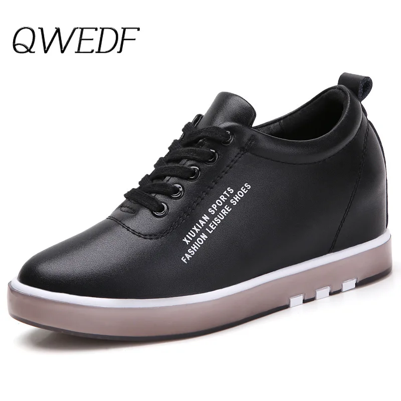 Women's Shoes Vulcanized Shoes Autumn Women's Increased Shoes Lace-up Shoes Women Designer Sneakers Women Platform Shoes Z3-92