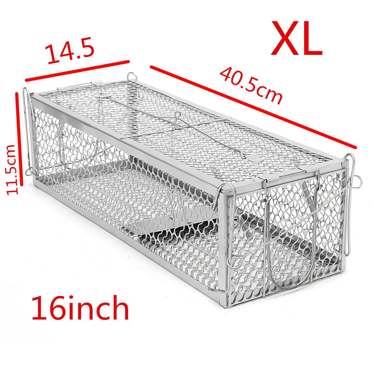 Dual Door Rat Cage Mice Repeller Rodent Animal Mouse Trap Hamster Cage Mice Rat Control Catch Pest Control