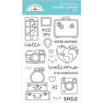 

2020 Suitcase Metal Cutting Dies and clear stamps Stencils for DIY Scrapbook Photo Album Paper Card Decorative